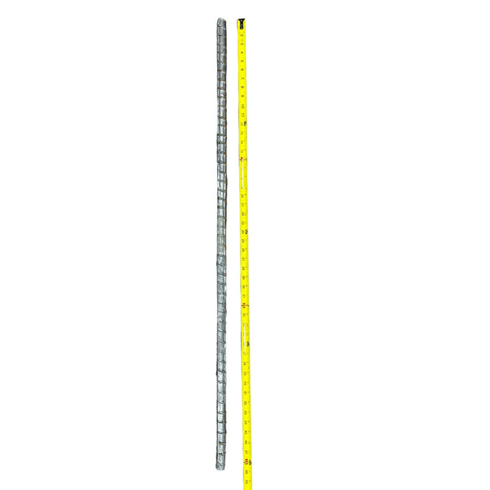 48 Inch Foam Rubber Deformed Steel Rebar Action Prop with Bendable Core - Prop Money Inc.