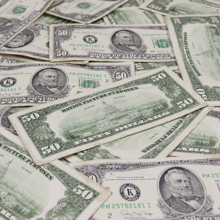 $15,000 ✔️RealAged™ Full Print 1990 Series Stacks Bundle - Prop Money Inc.
