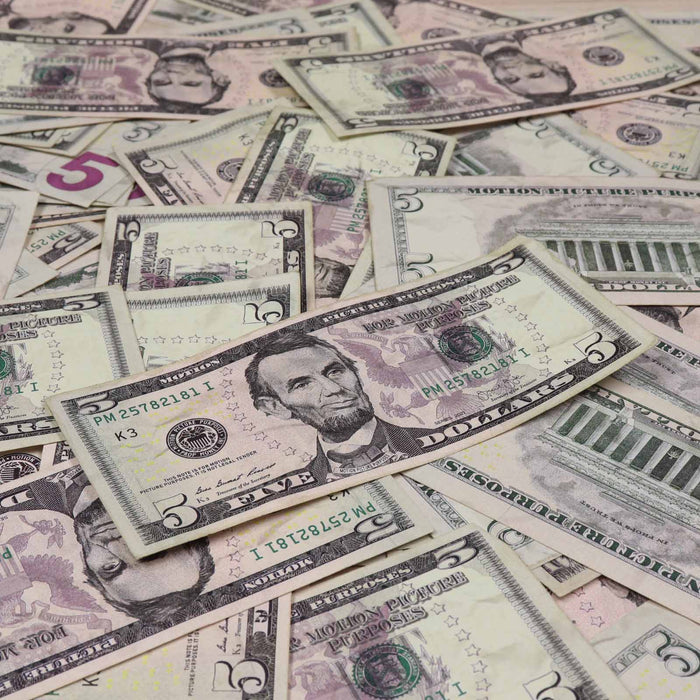 All Denomination ✔️RealAged™ Full Print New Series Stacks Pack - Prop Money Inc.