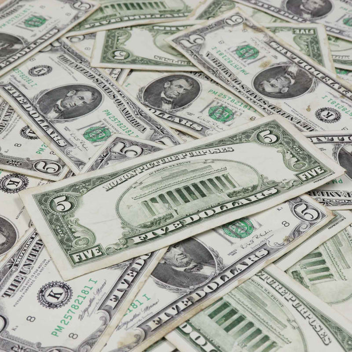 $500 ✔️RealAged™ Full Print 1990 Series Stack - Prop Money Inc.