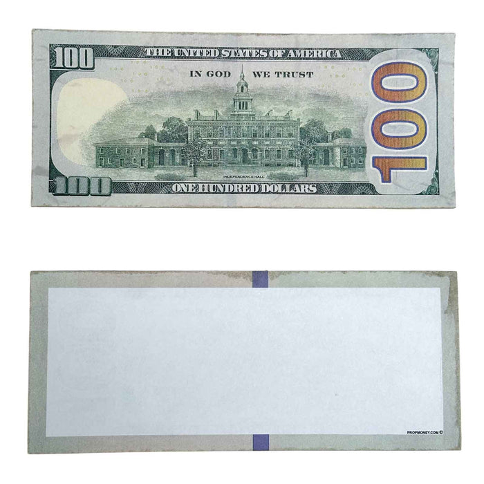 $100 Close-Up ✔️RealAged™ New Series Bills – Realistic Hero Prop Money