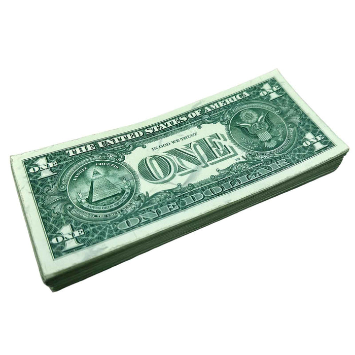 $1 Close-Up ✔️RealAged™ New Series Bills – Realistic Hero Prop Money