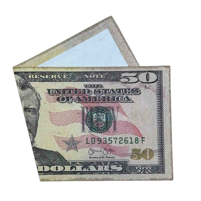 $50 Close-Up ✔️RealAged™ New Series Bills – Realistic Hero Prop Money
