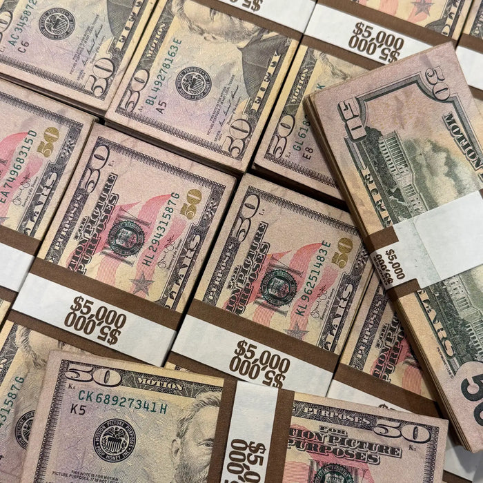 $5,000 RealAged® Full Print New Series Stack